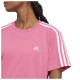 Adidas Γυναικεία κοντομάνικη μπλούζα Essentials 3-Stripes Tee